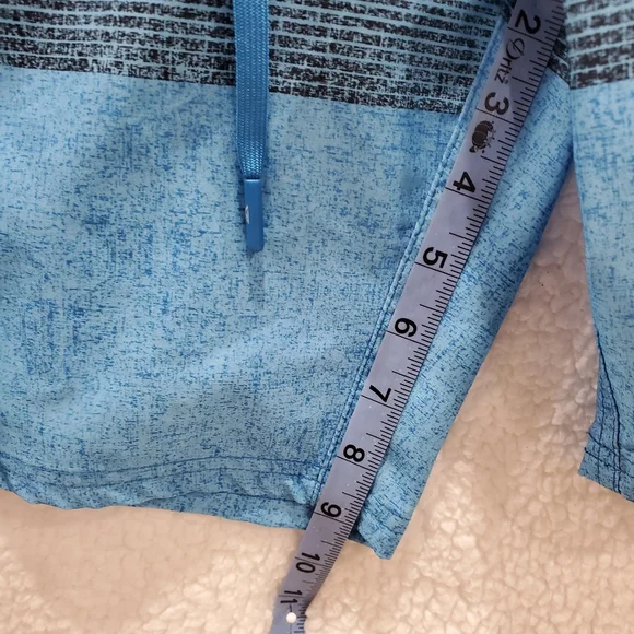 Zeroxposur Men's Medium Blue Pike Lightweight Swim Trunks Drawstring. - Picture 5 of 10